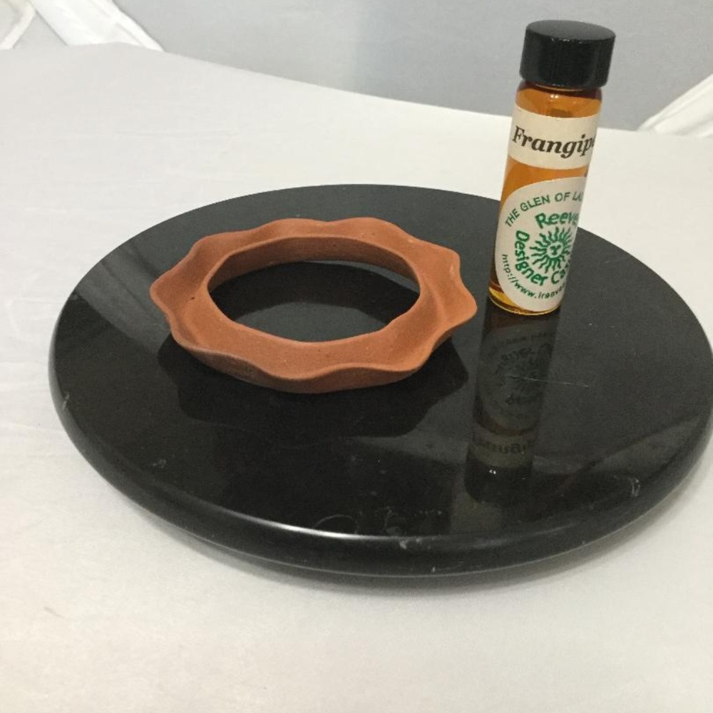 Terra Cotta Oil Ring & Pure Fragrance Oil